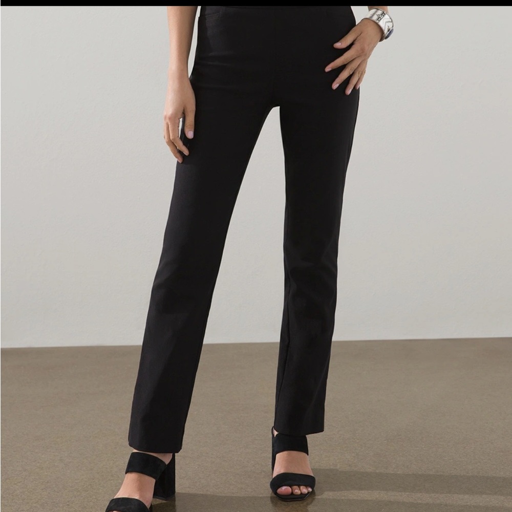 Chico’s So Slimming Black Pants Chicos Size 3R